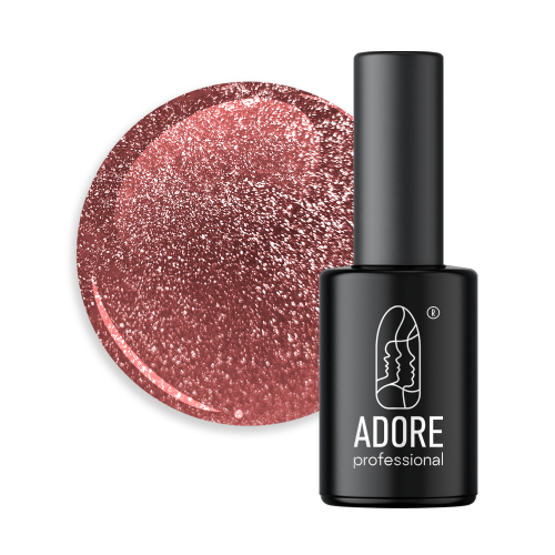 Гель-лак котяче око Adore professional Crystal Flash C-10, 8 мл