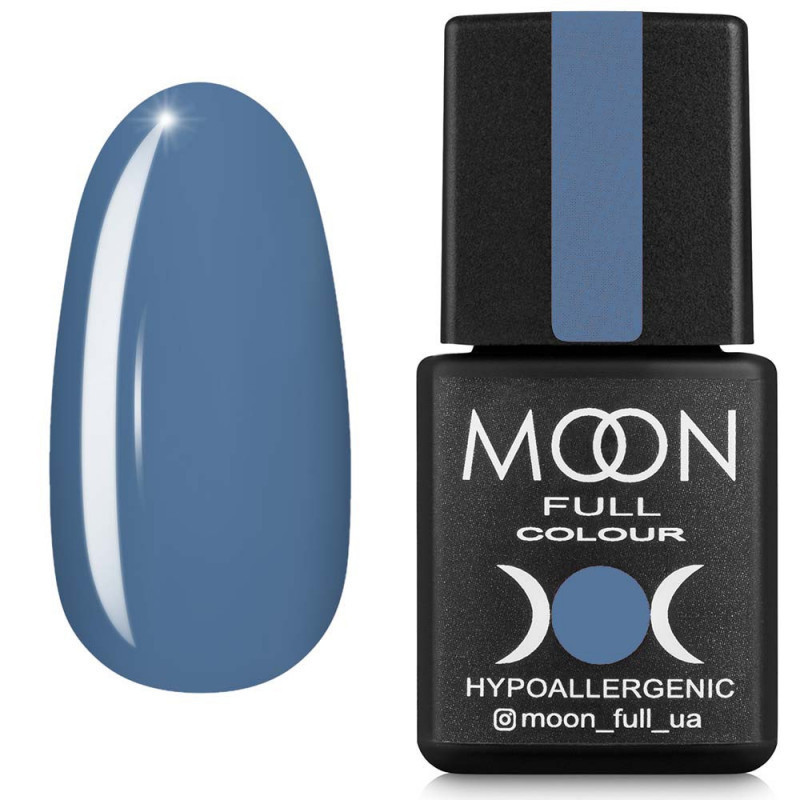 Гель-лак для нігтів Moon Full Fashion color №241 джинсовий, 8 мл