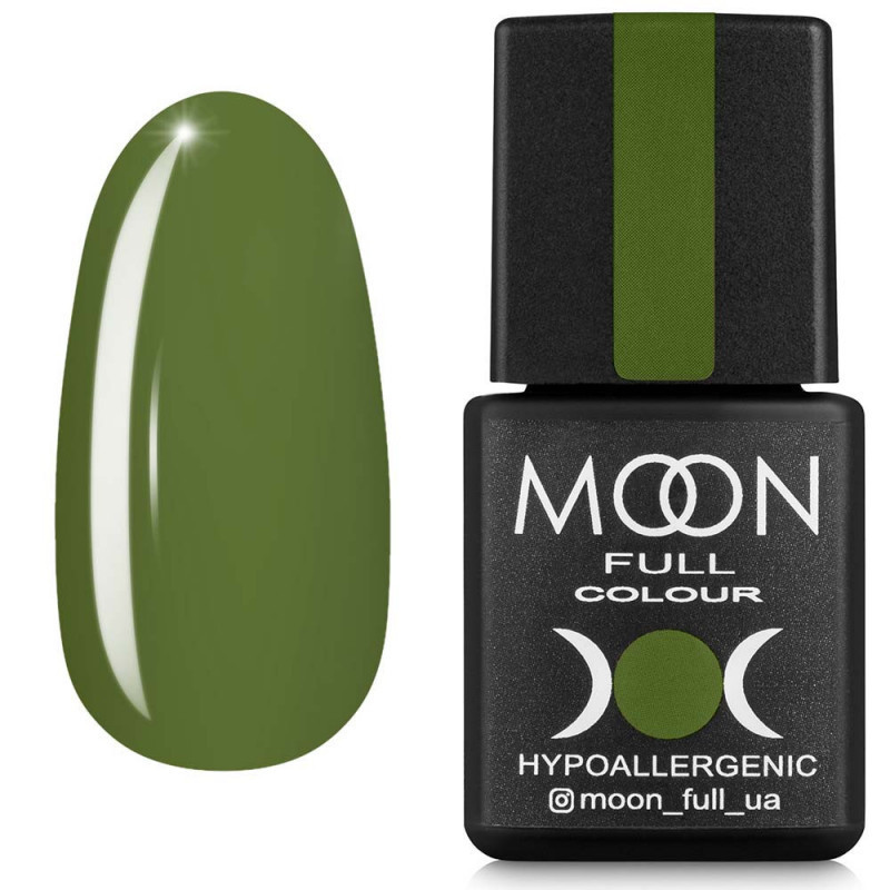Гель-лак для нігтів Moon Full Fashion color №243 трав'яний, 8 мл