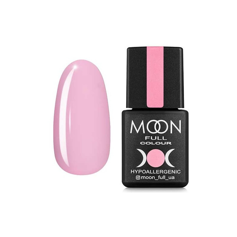 Гель-лак для нігтів Moon Full color Gel Polish № 106 кремовий рожевий 8 мл