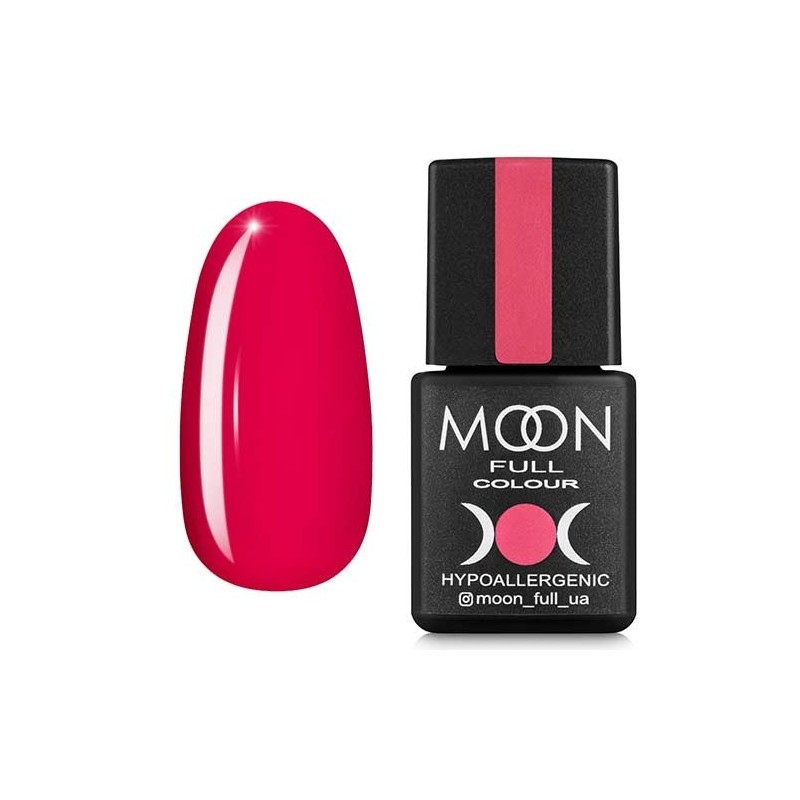 Гель-лак для нігтів Moon Full color Gel Polish №115 рожево-червоний, 8 мл