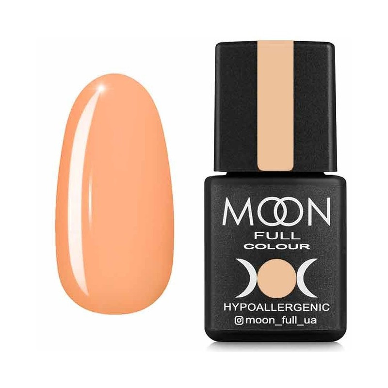 Гель-лак для нігтів Moon Full Spring-Summer №612 абрикосовий, 8 мл