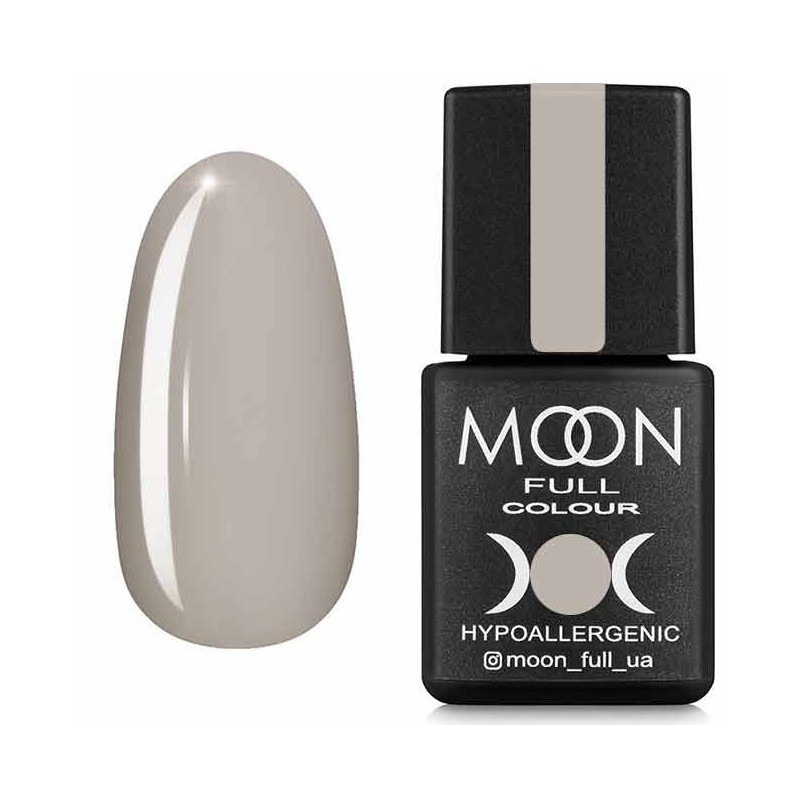 Гель-лак для нігтів Moon Full Spring-Summer №623 сірувато-бежевий, 8 мл
