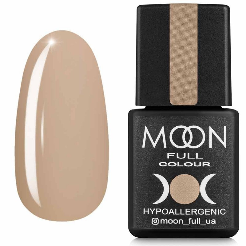 Гель-лак для нігтів Moon Full Air Nude №04 світло-бежевий, 8 мл