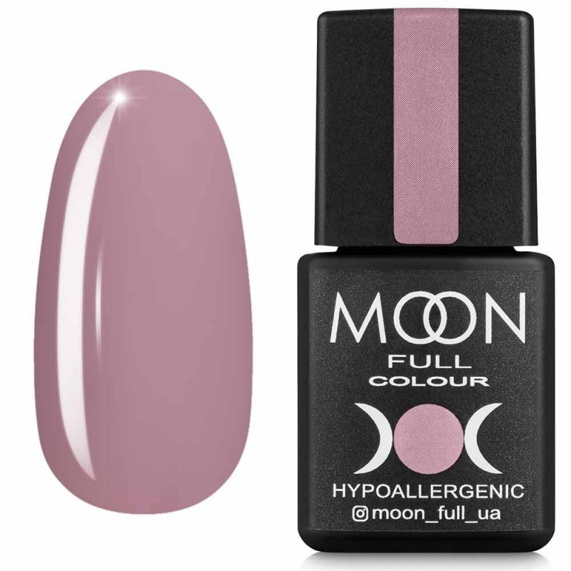 Гель-лак для нігтів Moon Full Air Nude №09 бежево-бузковий, 8 мл