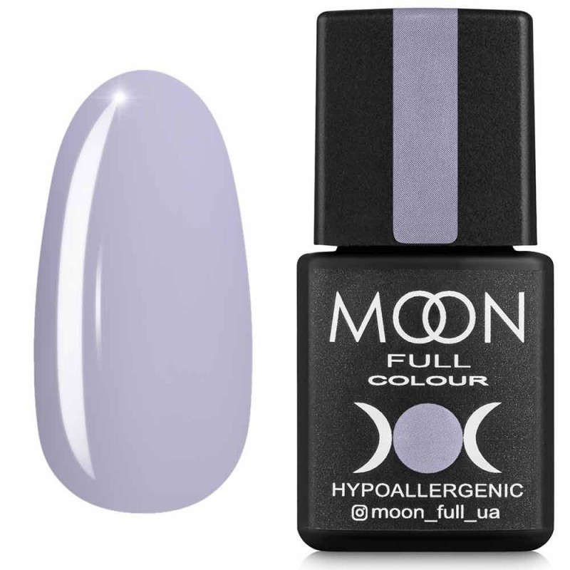 Гель-лак для нігтів Moon Full Air Nude №10 лавандовий світлий, 8 мл