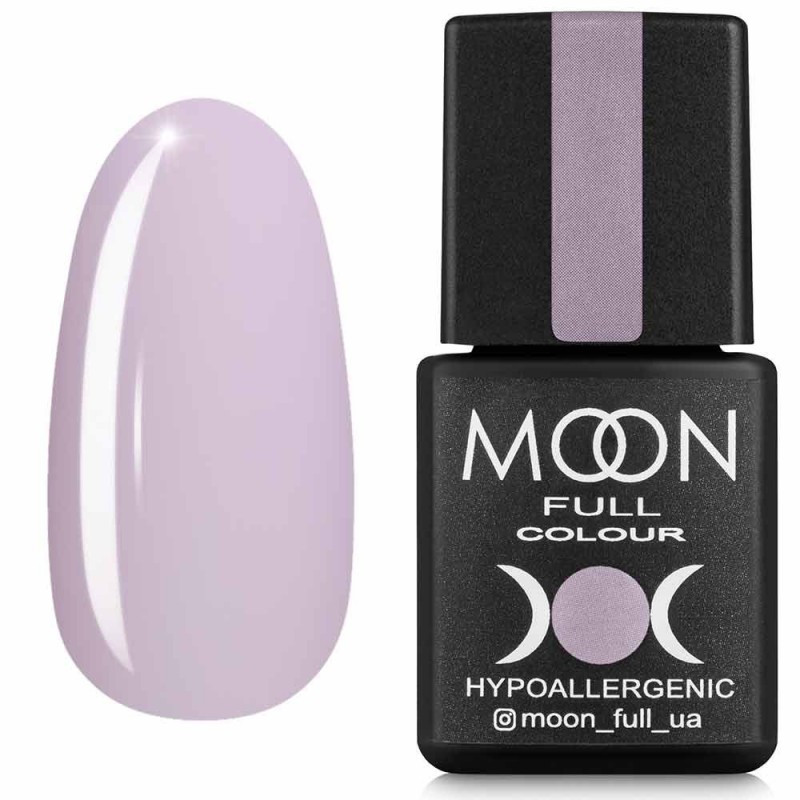 Гель-лак для нігтів Moon Full Air Nude №15 холодний рожевий напівпрозорий, 8 мл