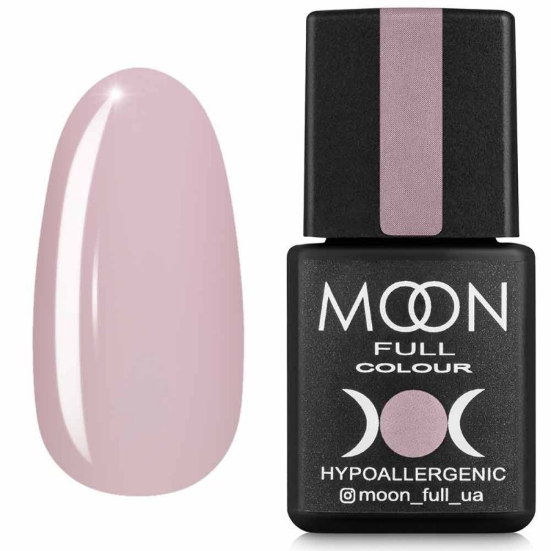 Гель-лак для нігтів Moon Full Air Nude №16 рожевий персиковий, 8 мл