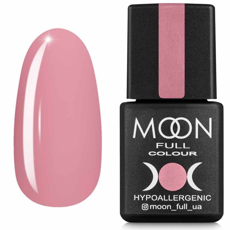 Гель-лак для нігтів Moon Full Air Nude №17 вінтажний рожевий світлий, 8 мл