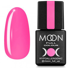 Гель-лак для нігтів Moon Full Breeze Color №407 рожевий, 8 мл