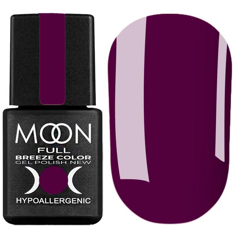 Гель-лак для нігтів Moon Full Breeze Color №410 фіолетовий, 8 мл