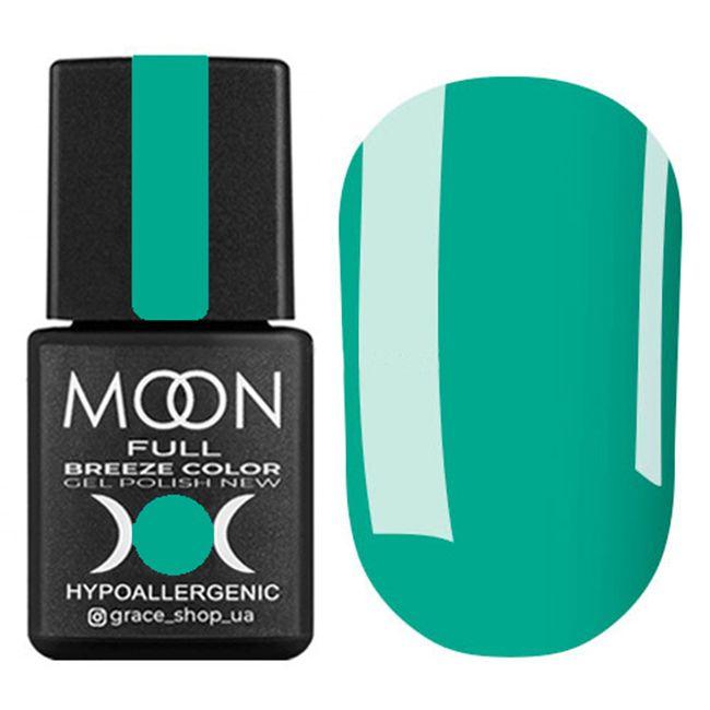 Гель-лак для нігтів Moon Full Breeze Color №422 смарагдовий, 8 мл