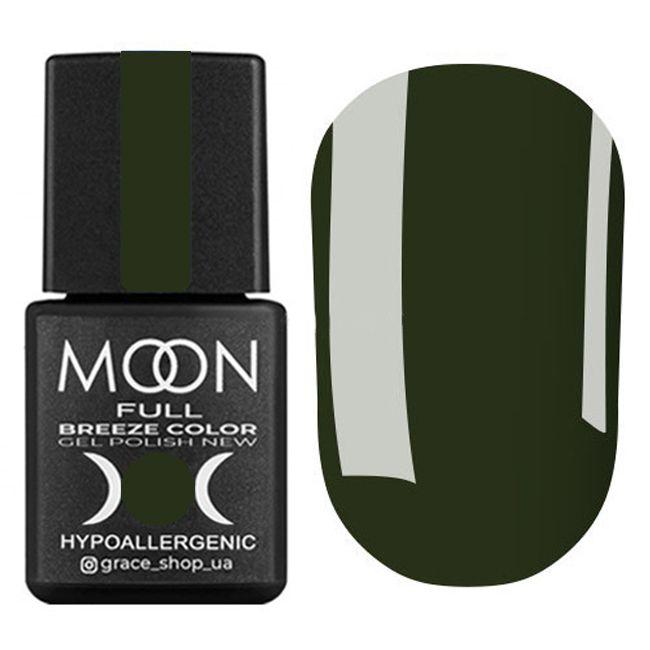 Гель-лак для нігтів Moon Full Breeze Color №425 хакі, 8 мл