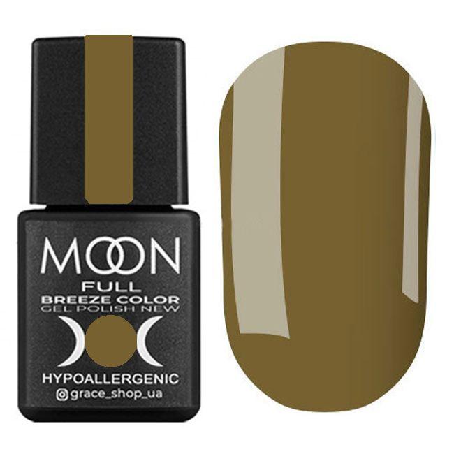 Гель-лак для нігтів Moon Full Breeze Color №430 насичений гірчичний, 8 мл
