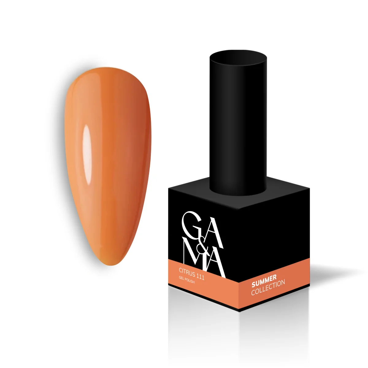 Гель-лак для нігтів Ga&Ma Summer Сollection 111 Citrus, 10 мл