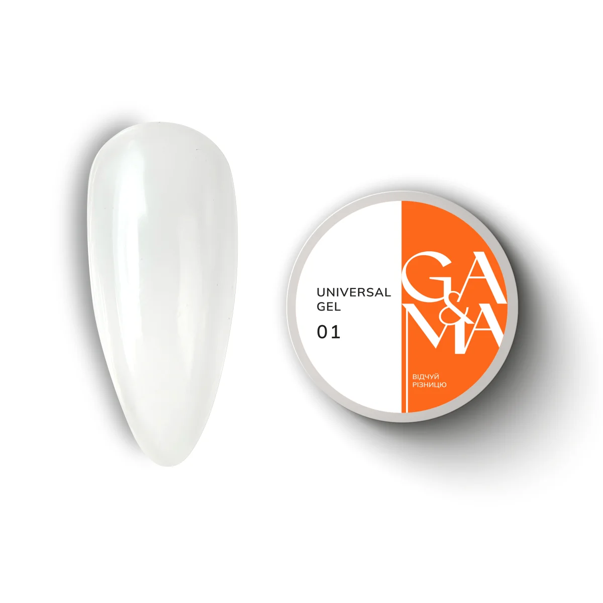 Універсальний гель Ga&Ma Universal Gel 001 прозорий, 30 мл