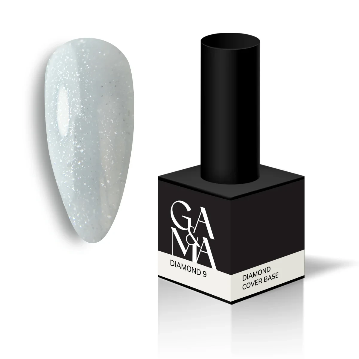 Камуфлююча база даймонд Cover base Ga&Ma Diamond 009, 15 мл