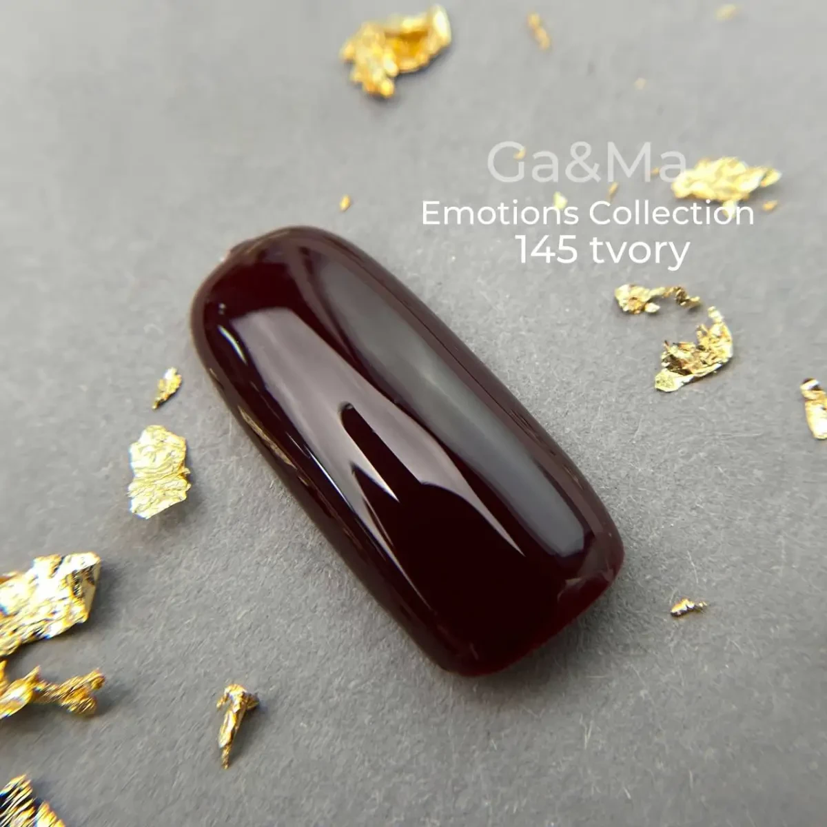 Гель-лак для нігтів твори Ga&Ma Emotions collection 145 tvory, 10 мл