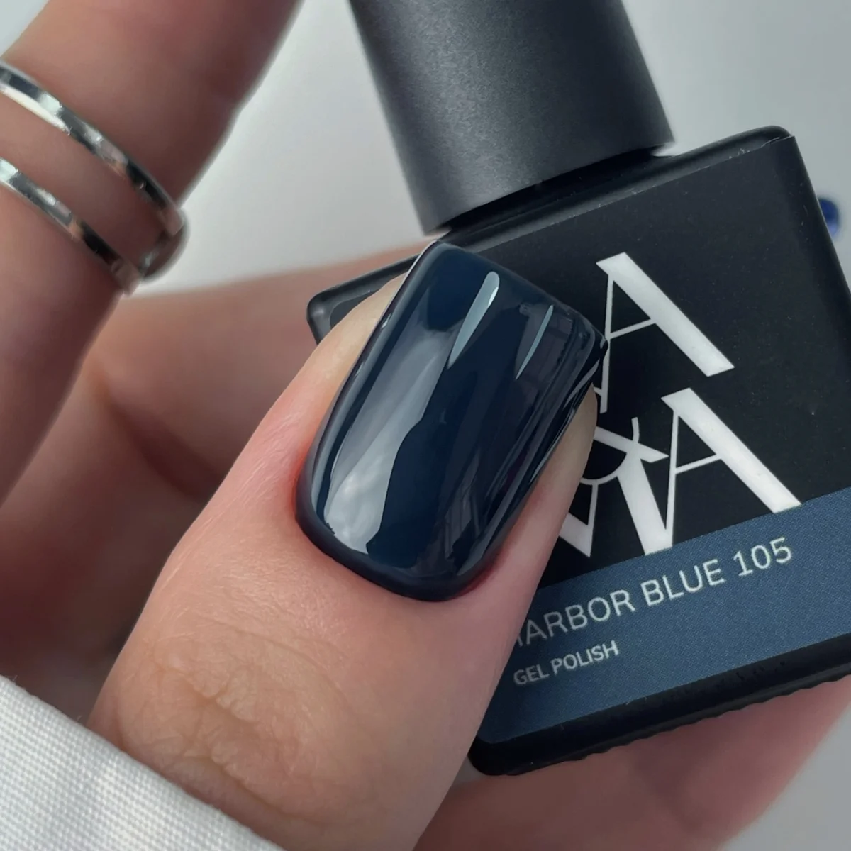 Гель-лак для нігтів Ga&Ma Pantone collection 105 Harbor blue, 10 мл