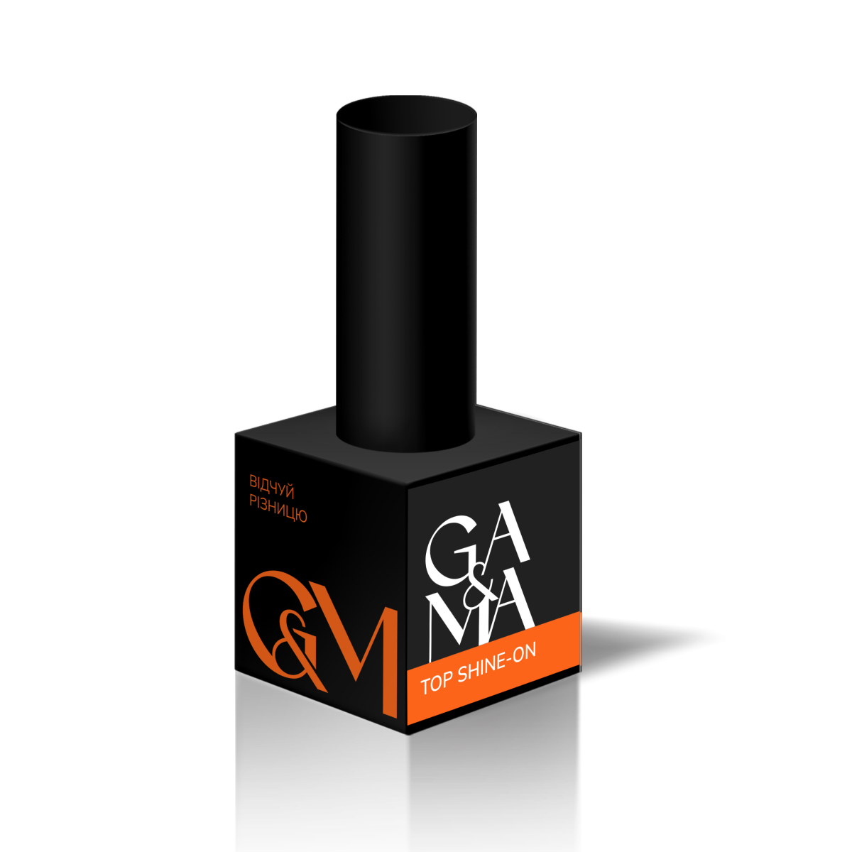 Прозорий топ з УФ-фільтром Ga&Ma Тоp Shine-On, 15 мл
