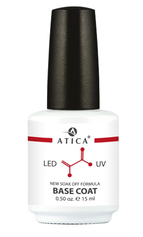 База прозора Atica Base Gel Clear, 15 мл