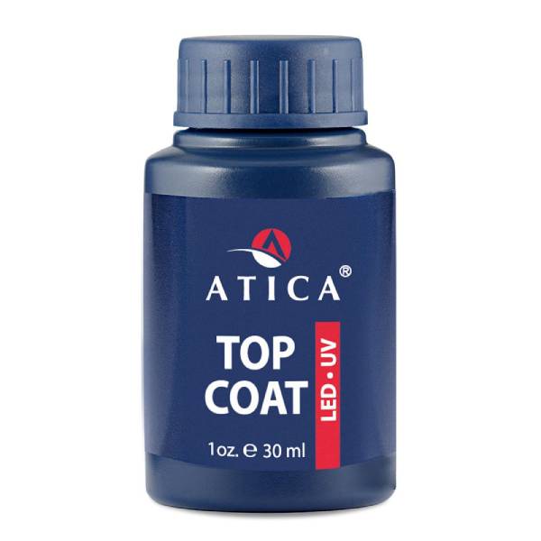 Топ для нігтів Atica Top Gel Coat, 30 мл