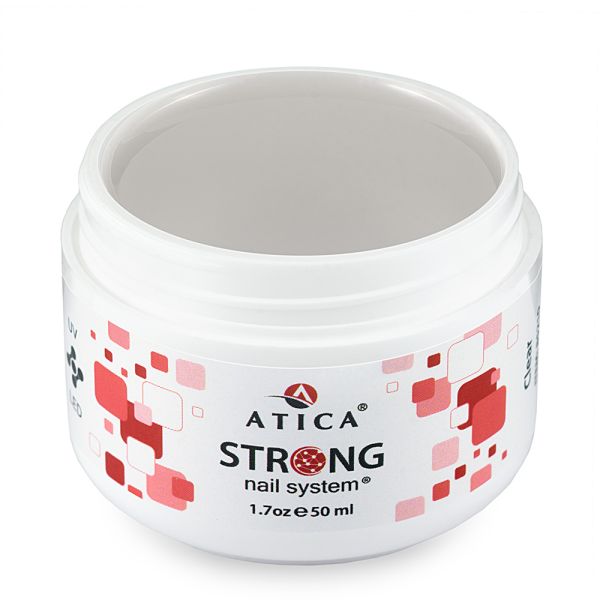 Гель для нарощення Atica Strong gel Clear, 30 мл