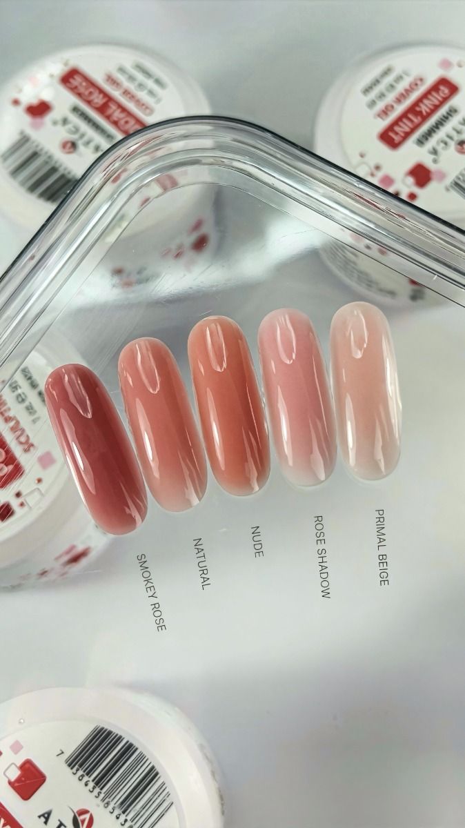 Гель для нарощування Atica Strong cover gel Nude, 50 мл