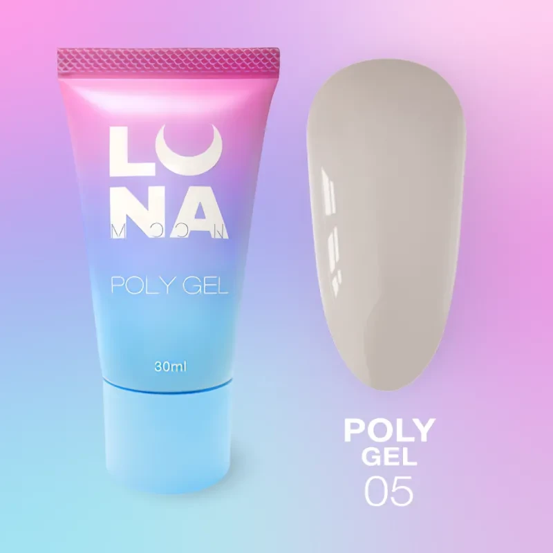 Полігель для нарощування LunaMoon Poly Gel №5, 30 мл