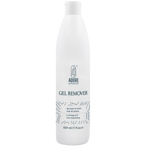 Засіб для зняття гель-лаку Adore Gel Remuver, 500 мл