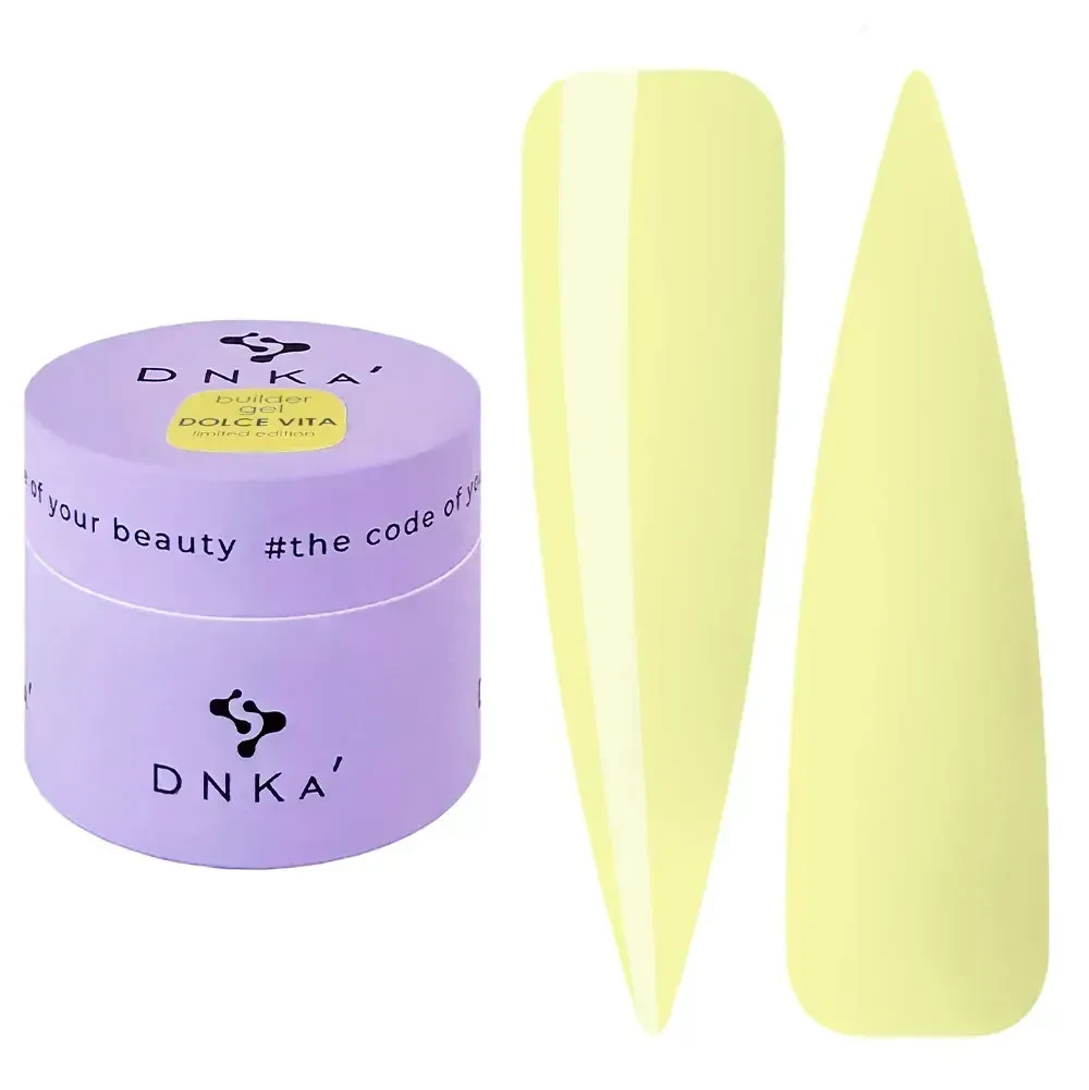 Моделюючий гель для нігтів Builder Gel Dnka Dolce Vita, 30 мл