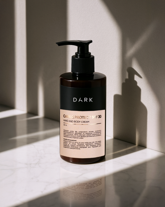 Крем для рук та тіла Dark Care & Protect SPF 30, 250 мл
