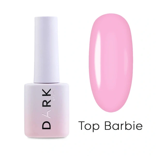 Камуфлюючий топ для нігтів Dark Barbie Top рожевий , 10 мл