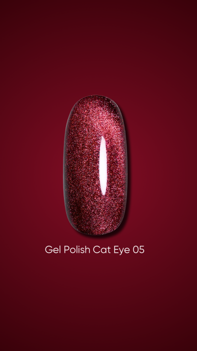 Гель-лак Dark gel polish Cat Eye 05 Без TРO, 10 мл