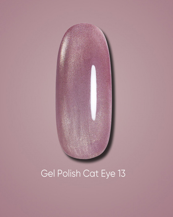 Гель-лак Dark gel polish Cat Eye 13 Без TРO, 6 мл