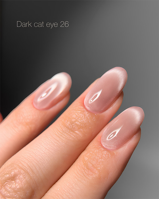Гель-лак Dark gel polish Cat Eye 26 Без TРO, 10 мл
