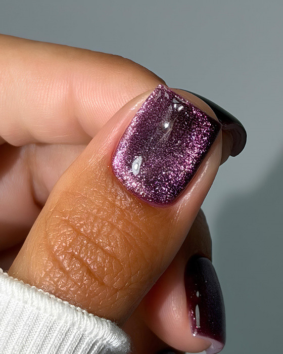 Гель-лак Dark gel polish Cat Eye 35 Без TРO, 6 мл