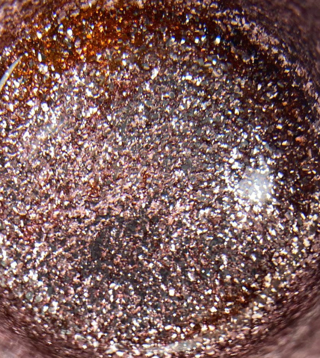 Гель-блискітки для дизайну нігтів Dark Diamond Gel 06 рожеве золото, 5 грам