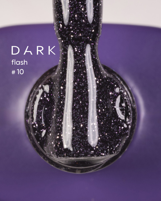 Гель-лак для нігтів Dark Gel Polish Flash 10 Без TРO, 10 мл