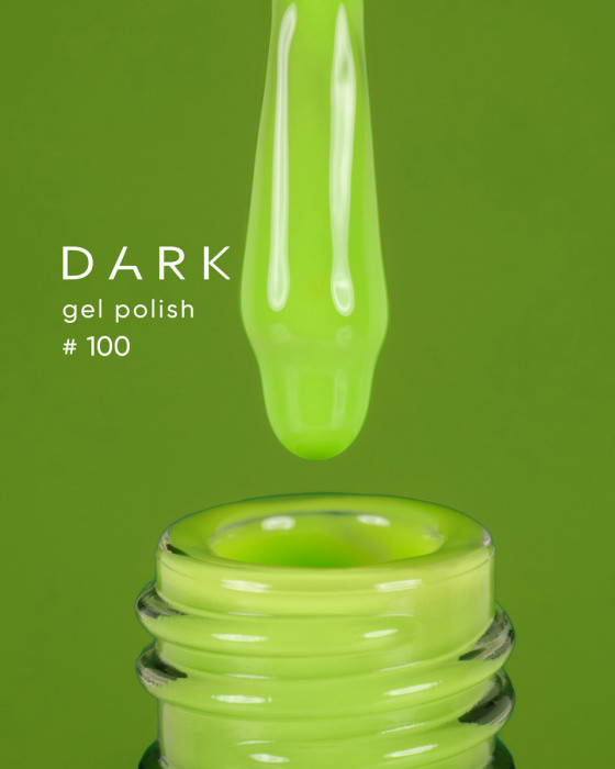 Гель-лак для нігтів Dark gel polish new collection 100 Без TРO, 10 мл