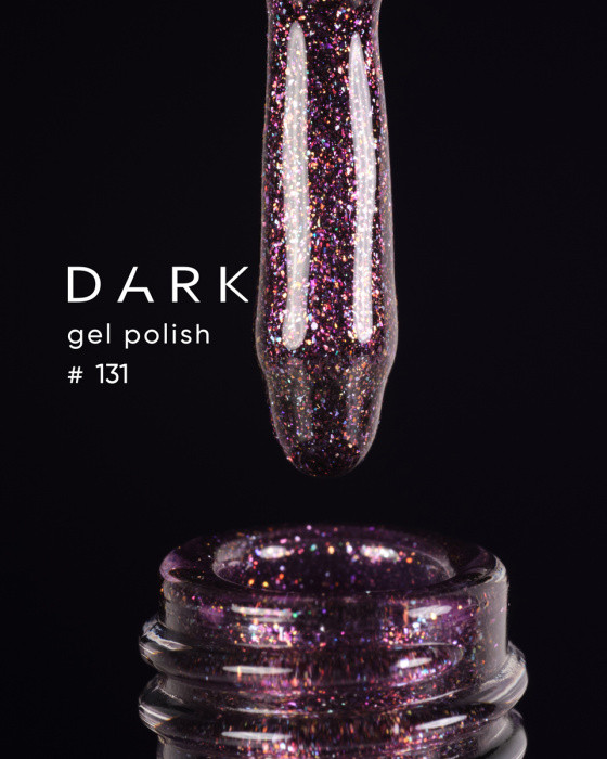 Гель-лак для нігтів Dark gel polish new collection 131 Без TРO, 10 мл