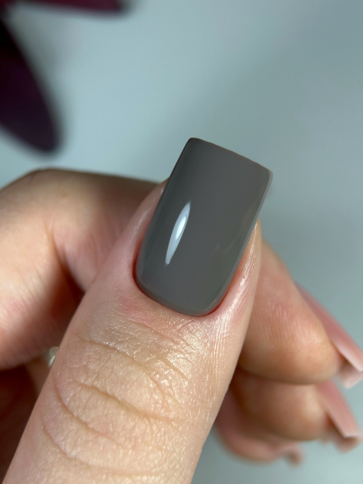 Гель-лак для нігтів Dark gel polish new collection 134 Темно сірий Без TРO, 10 мл