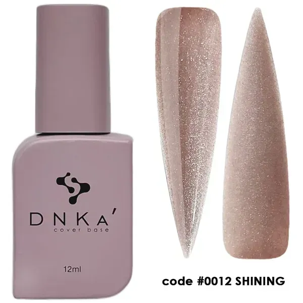 Камуфлююча база Dnka Cover Base #0012 Shining, 12 мл