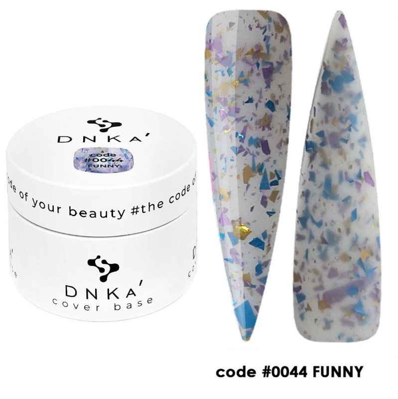 Камуфлююча база Dnka Cover Base #0044 Funny, 30 мл