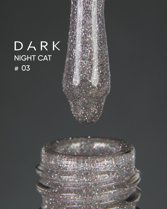 Гель-лак Dark gel polish Night Cat 03 Без TРO, 10 мл