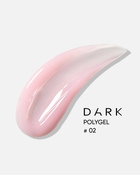 Aкрил-гель для нігтів Dark Polygel №2 у баночці, 30 мл
