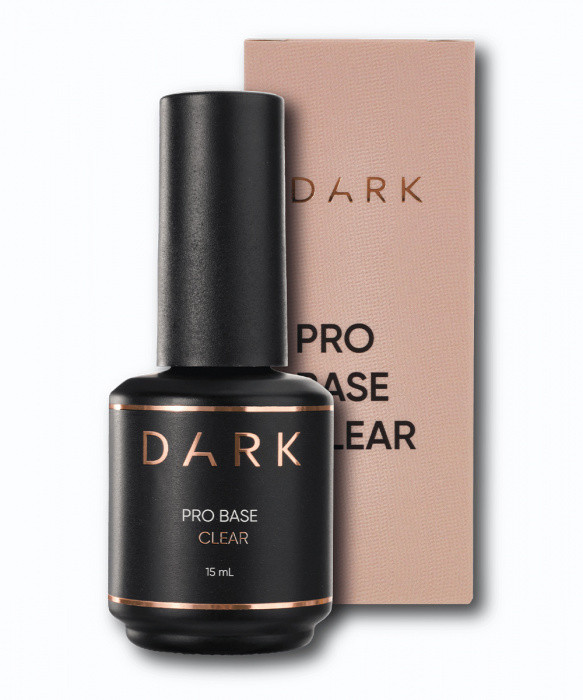 Прозора база Dark Pro base clear, 15 мл