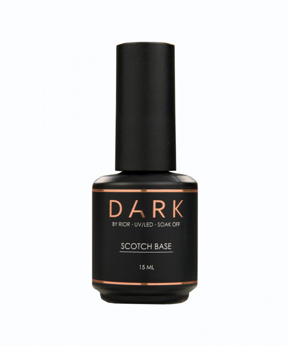 Базове покриття під тверді матеріали Dark Scotch Base з кісточкою, 15 мл