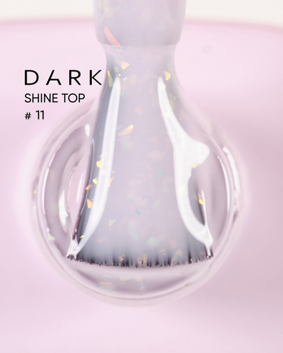 Топ для нігтів без липкого шару Dark Shine Top 11, 10 мл