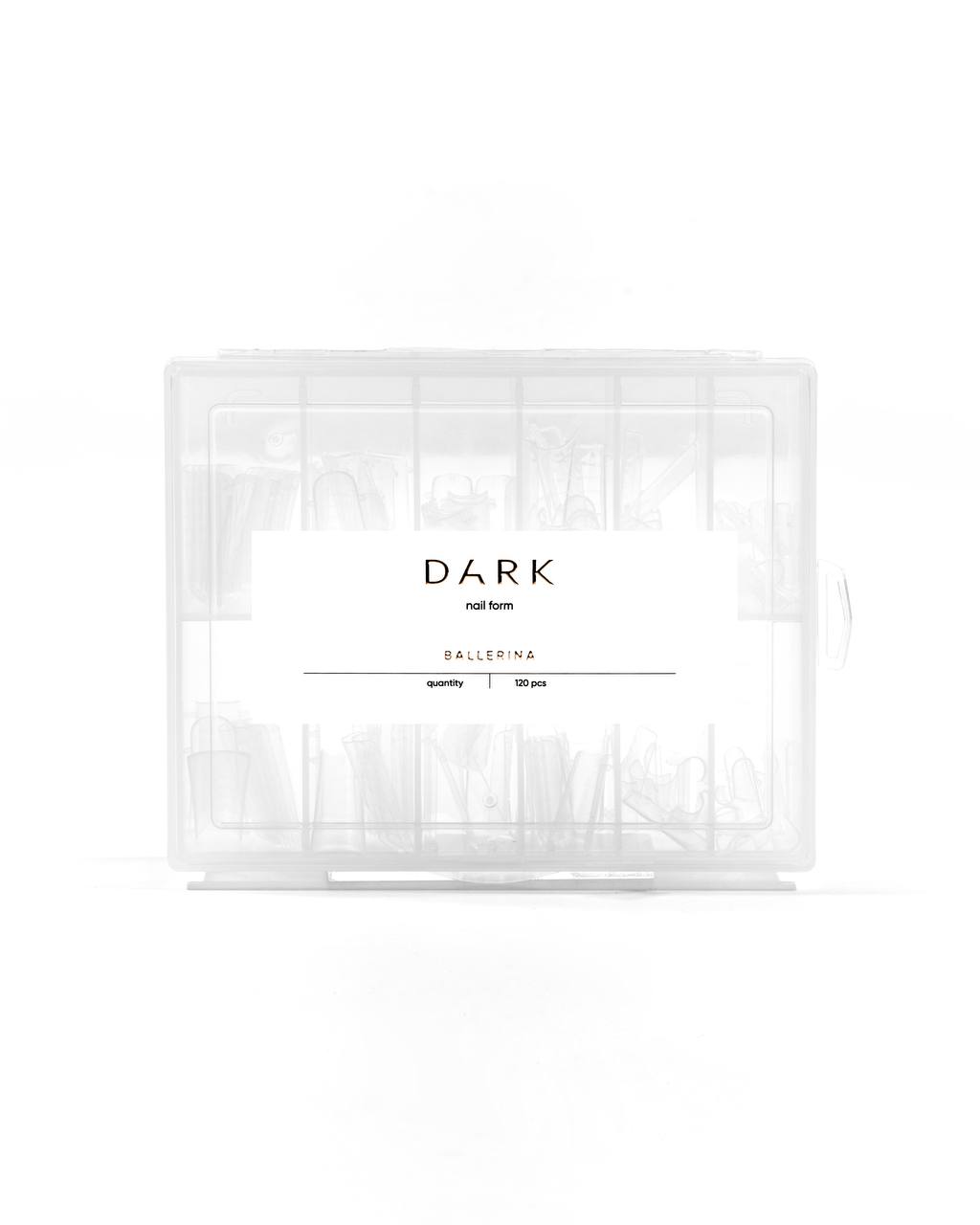 Верхні форми для нарощення Dark Ballerina, 120 шт